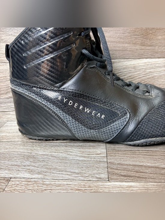Ryderwear D-Mak Carbon Fibre Black Weight Lifting Shoes High Top Men’s Sz 9 main image 14